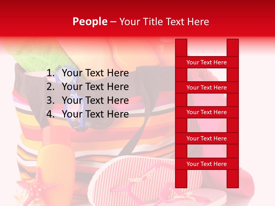 Summer Travel Fashion PowerPoint Template