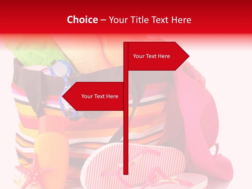 Summer Travel Fashion PowerPoint Template