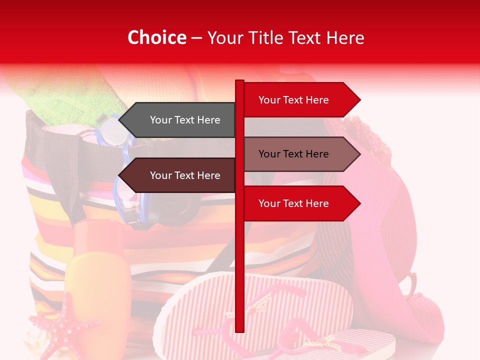 Summer Travel Fashion PowerPoint Template