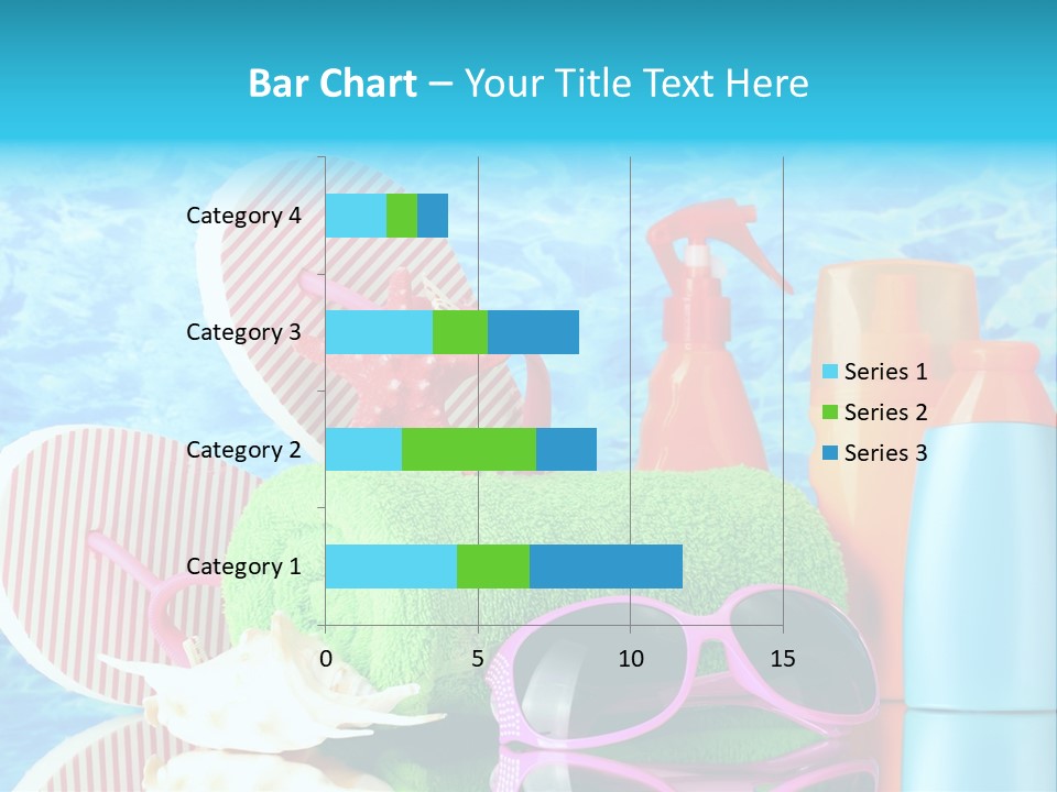 Beauty Symbol Towels PowerPoint Template