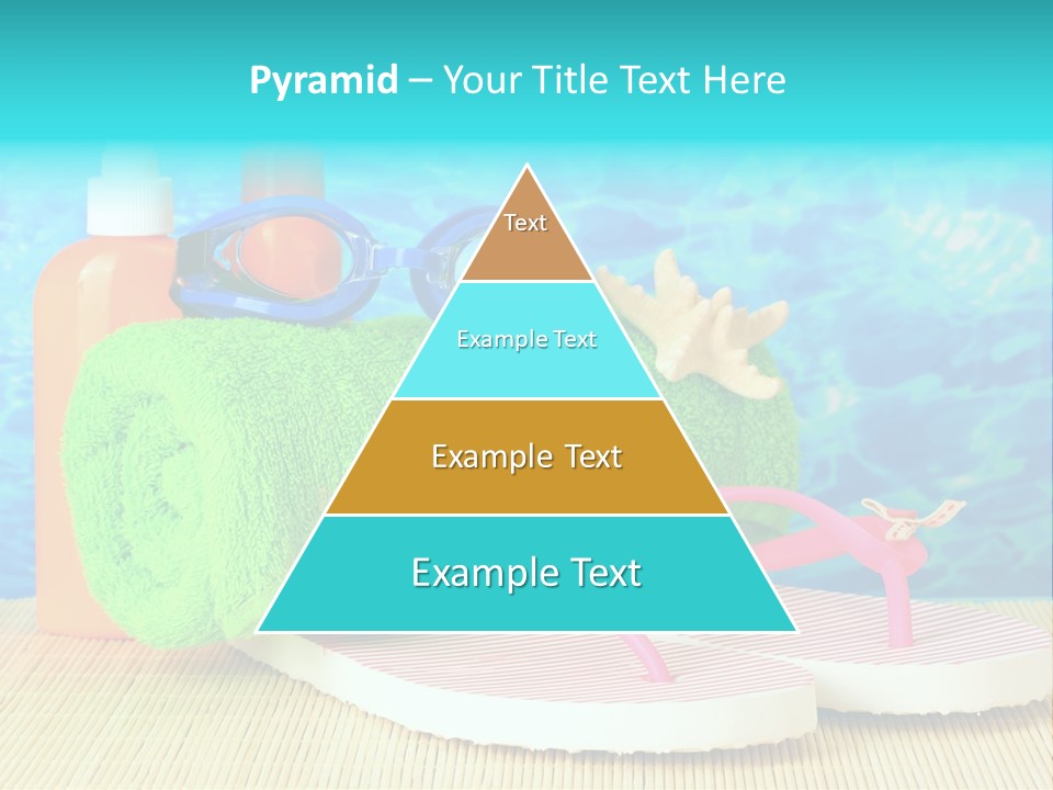 Yellow Towels Star PowerPoint Template