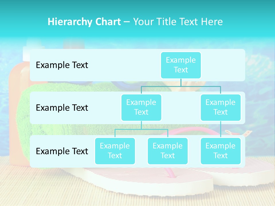 Yellow Towels Star PowerPoint Template