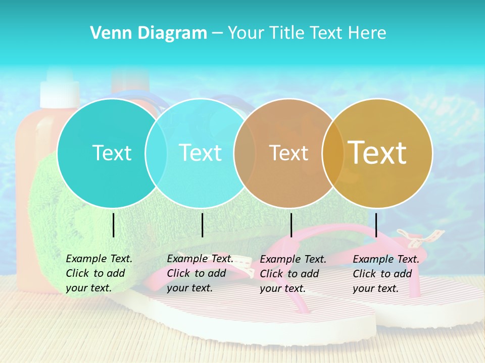 Yellow Towels Star PowerPoint Template