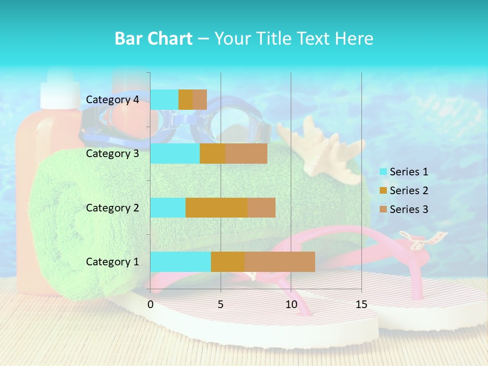 Yellow Towels Star PowerPoint Template