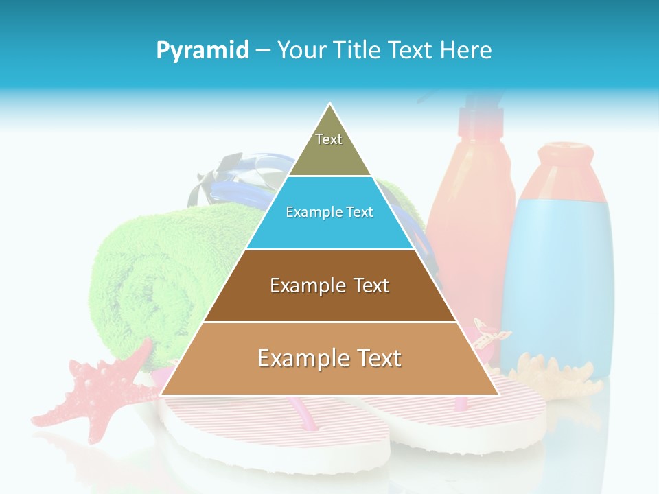 Sandals Sea Relax PowerPoint Template