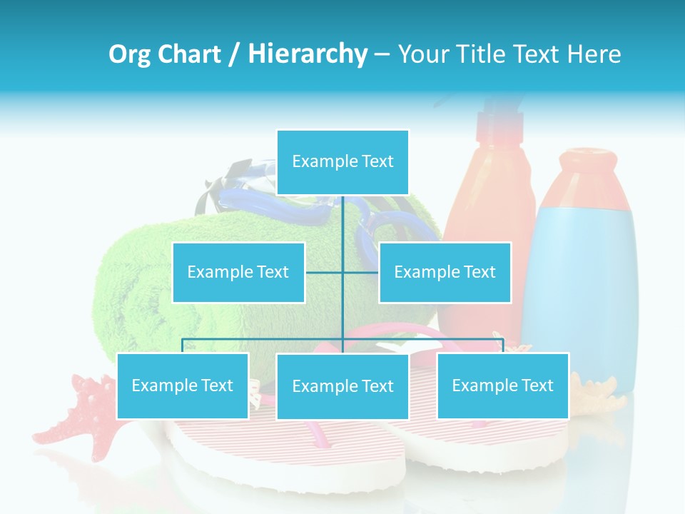Sandals Sea Relax PowerPoint Template