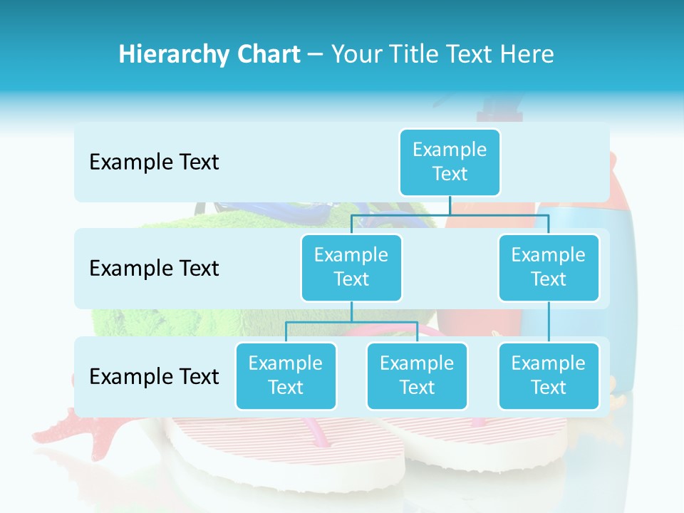 Sandals Sea Relax PowerPoint Template
