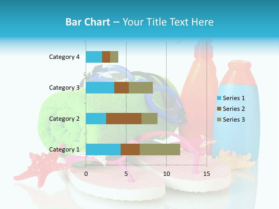 Sandals Sea Relax PowerPoint Template