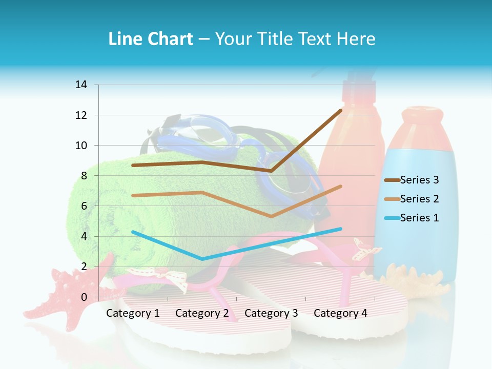 Sandals Sea Relax PowerPoint Template