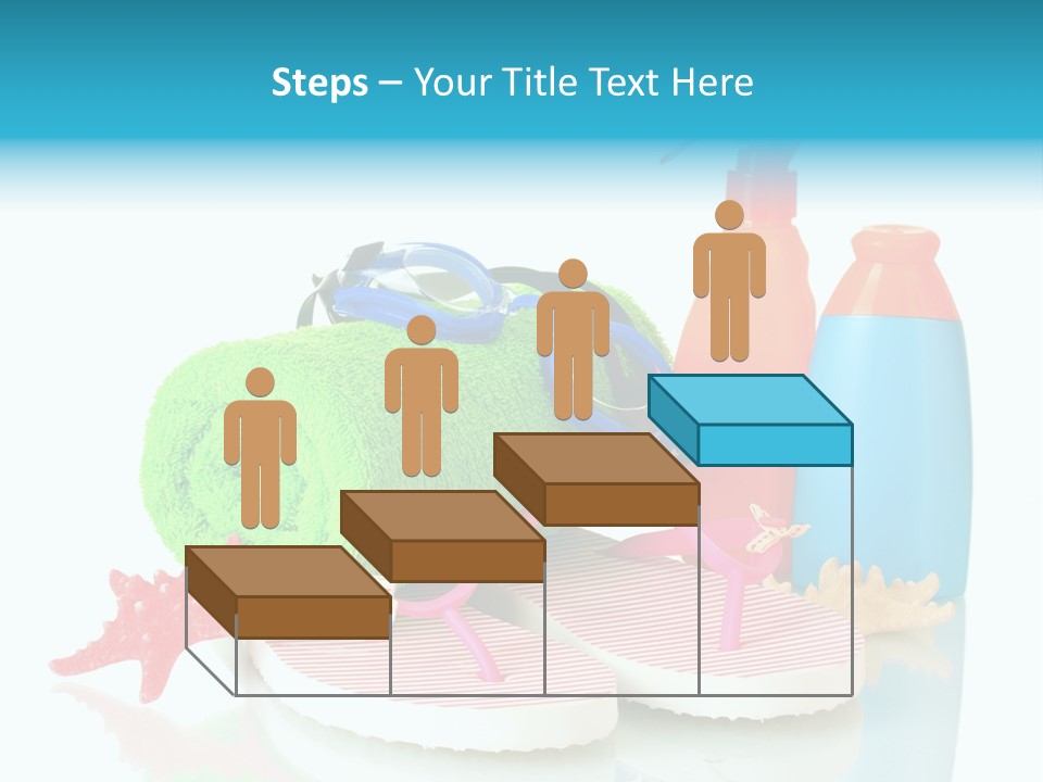 Sandals Sea Relax PowerPoint Template