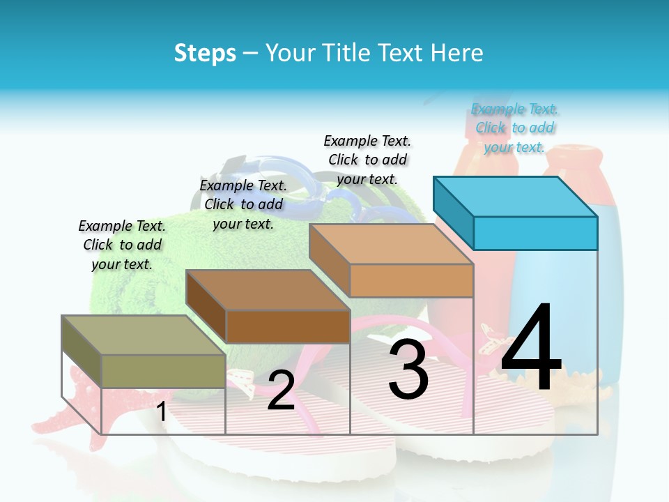 Sandals Sea Relax PowerPoint Template