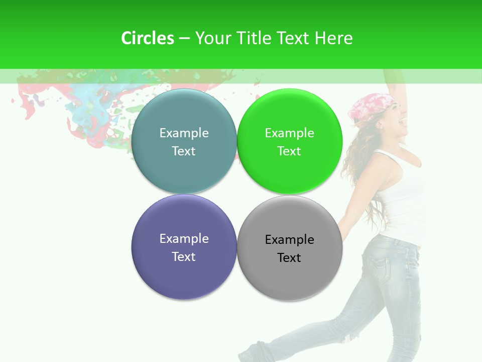 Casual Latin Cute PowerPoint Template