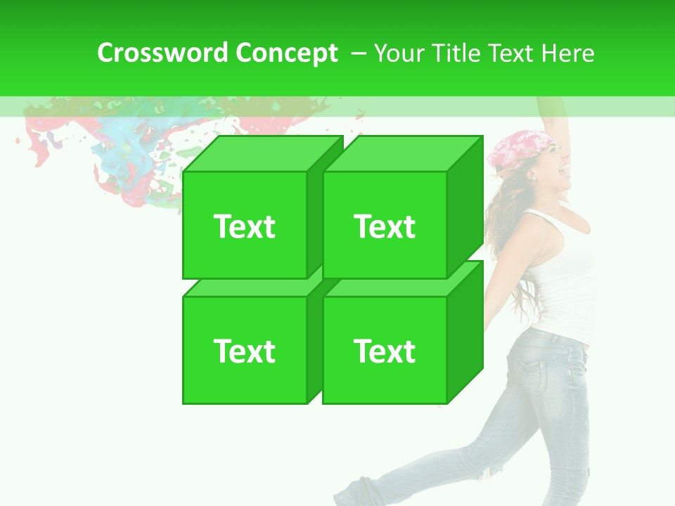 Casual Latin Cute PowerPoint Template