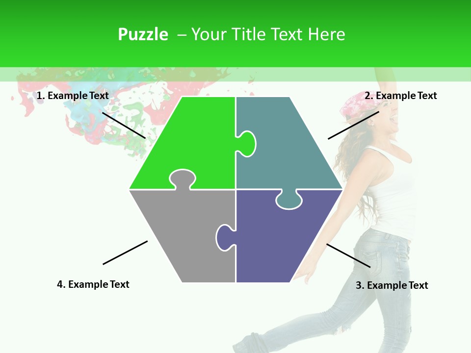 Casual Latin Cute PowerPoint Template