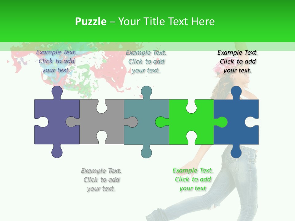 Casual Latin Cute PowerPoint Template