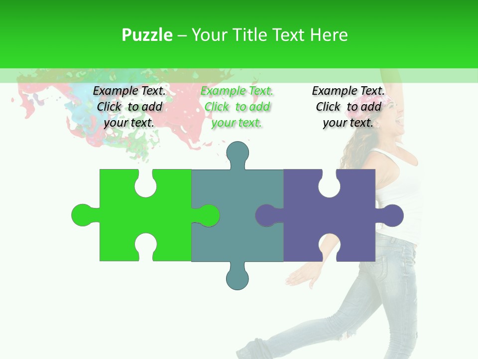 Casual Latin Cute PowerPoint Template