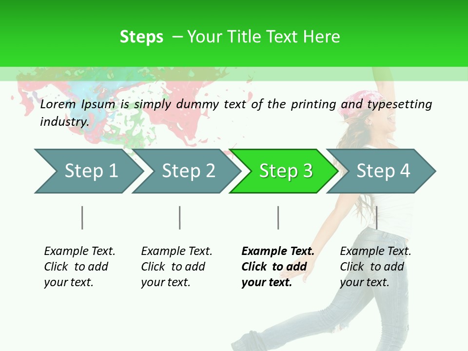 Casual Latin Cute PowerPoint Template