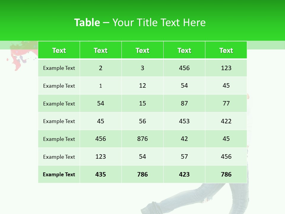 Casual Latin Cute PowerPoint Template