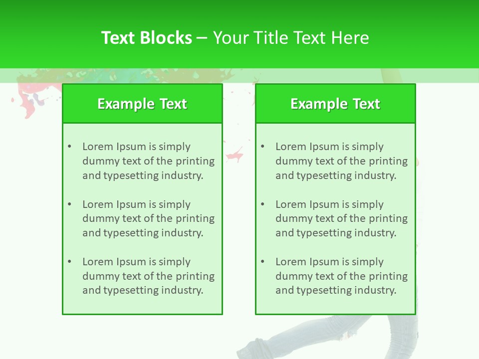 Casual Latin Cute PowerPoint Template
