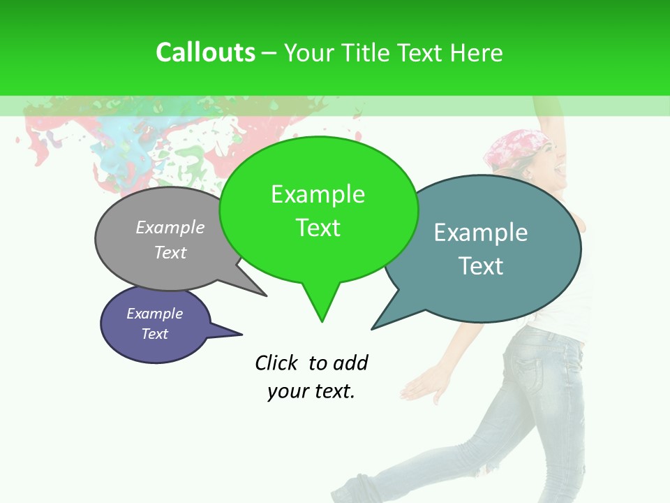 Casual Latin Cute PowerPoint Template