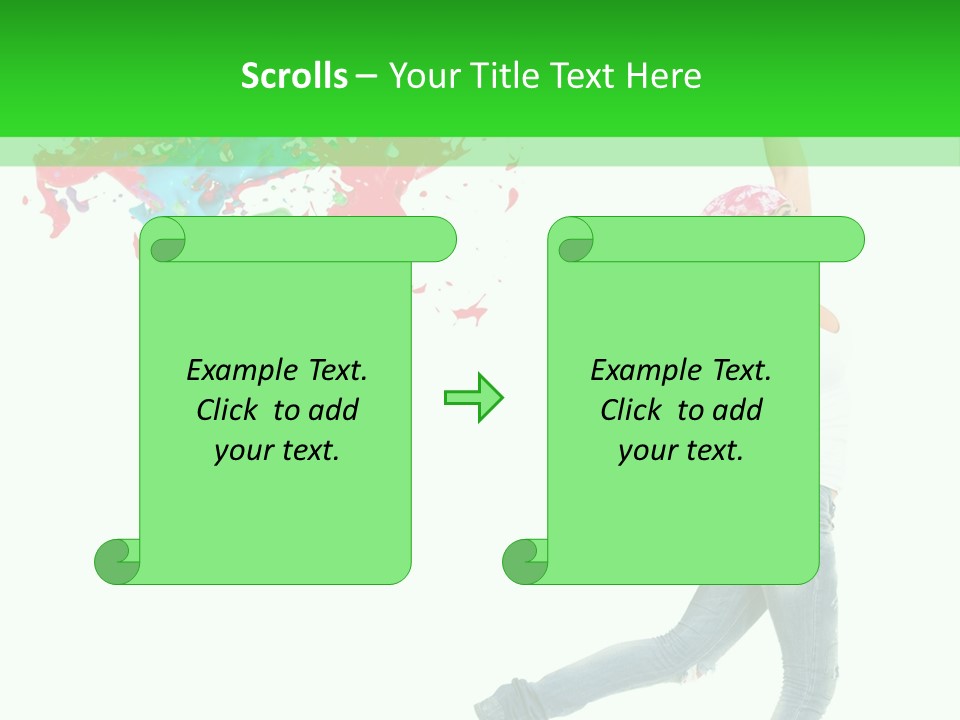 Casual Latin Cute PowerPoint Template