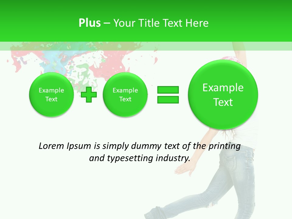 Casual Latin Cute PowerPoint Template