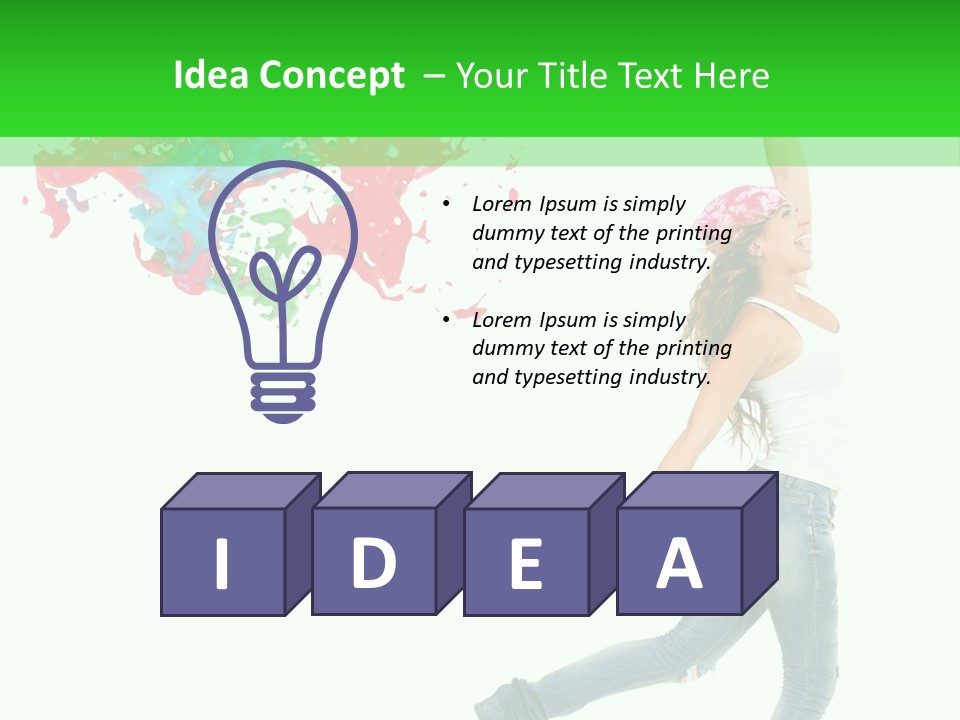 Casual Latin Cute PowerPoint Template