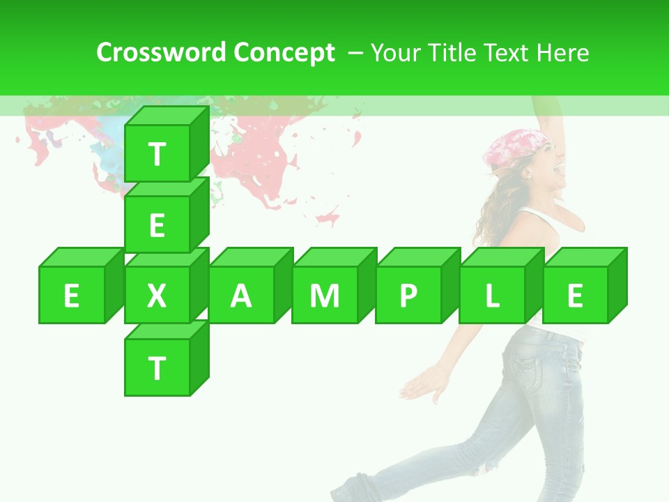 Casual Latin Cute PowerPoint Template