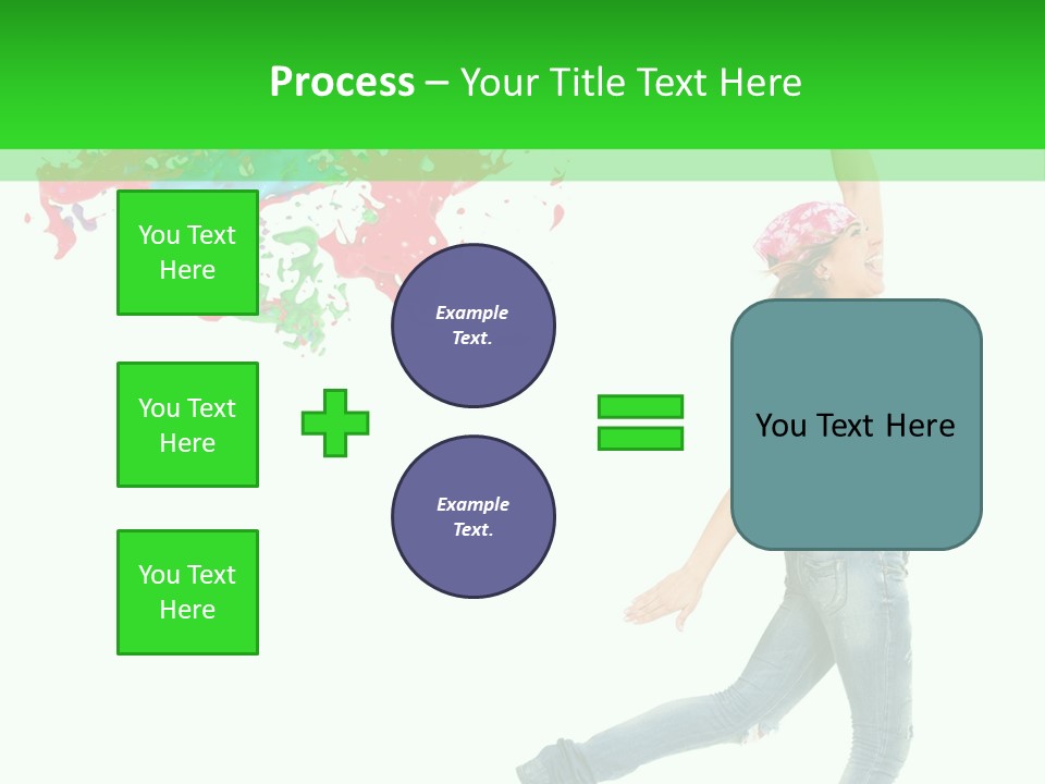 Casual Latin Cute PowerPoint Template