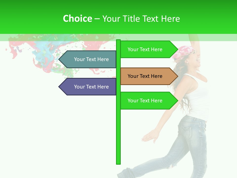 Casual Latin Cute PowerPoint Template