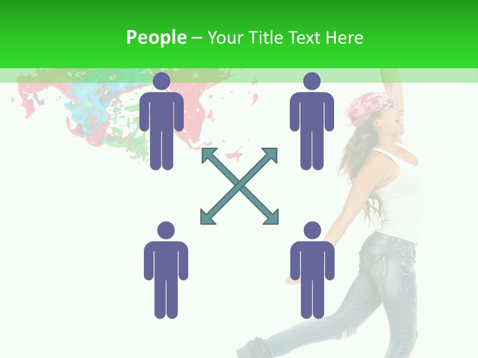 Casual Latin Cute PowerPoint Template