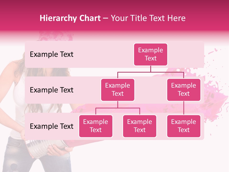 Pretty Girl Headscarf PowerPoint Template