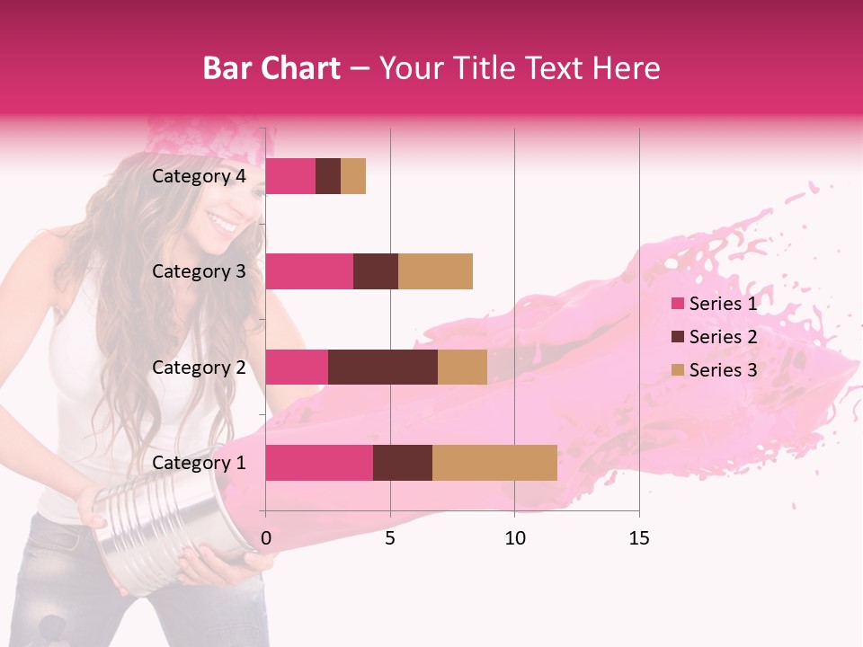 Pretty Girl Headscarf PowerPoint Template