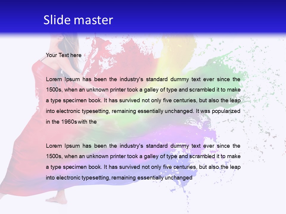 Content Color Party PowerPoint Template