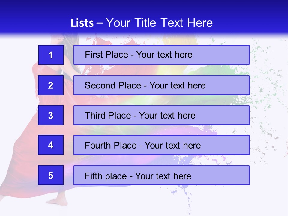 Content Color Party PowerPoint Template