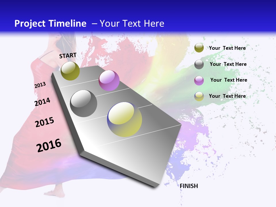 Content Color Party PowerPoint Template