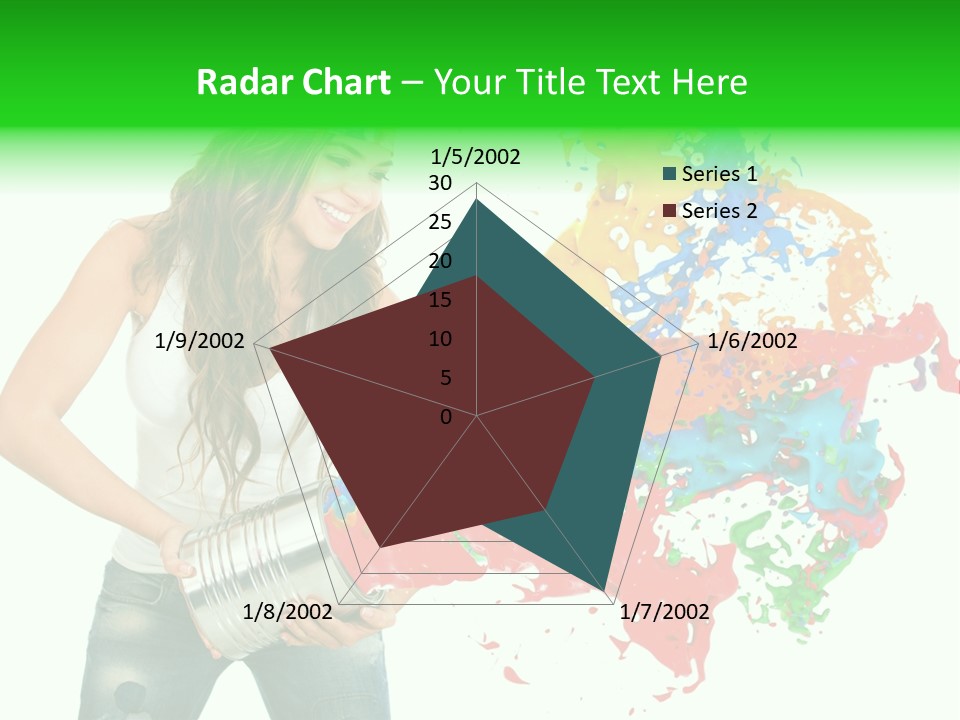 Can Woman Color PowerPoint Template