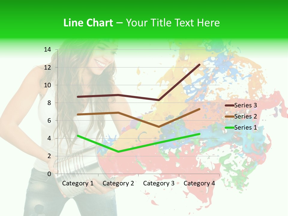 Can Woman Color PowerPoint Template