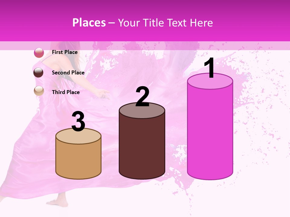 Beautiful Happy Dress PowerPoint Template