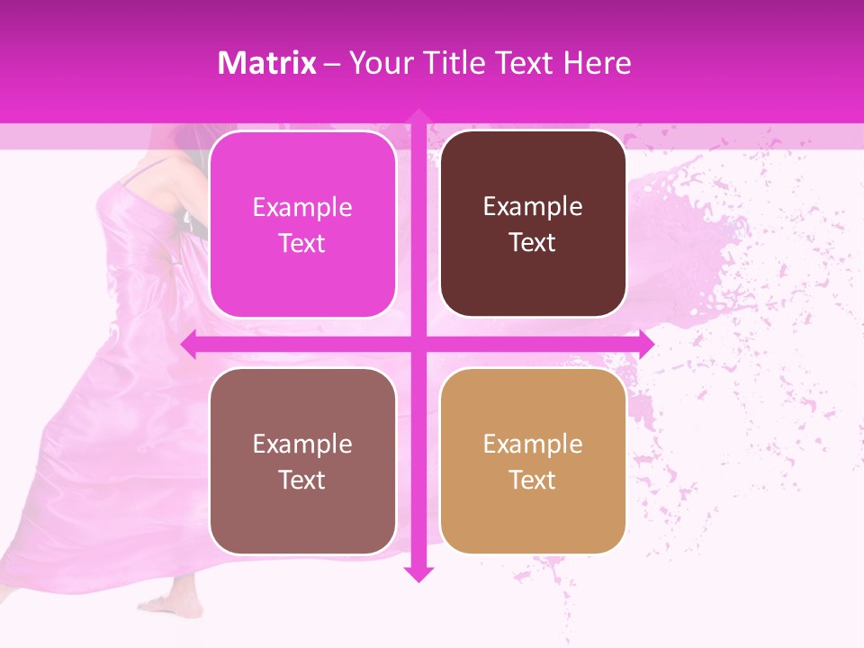 Beautiful Happy Dress PowerPoint Template