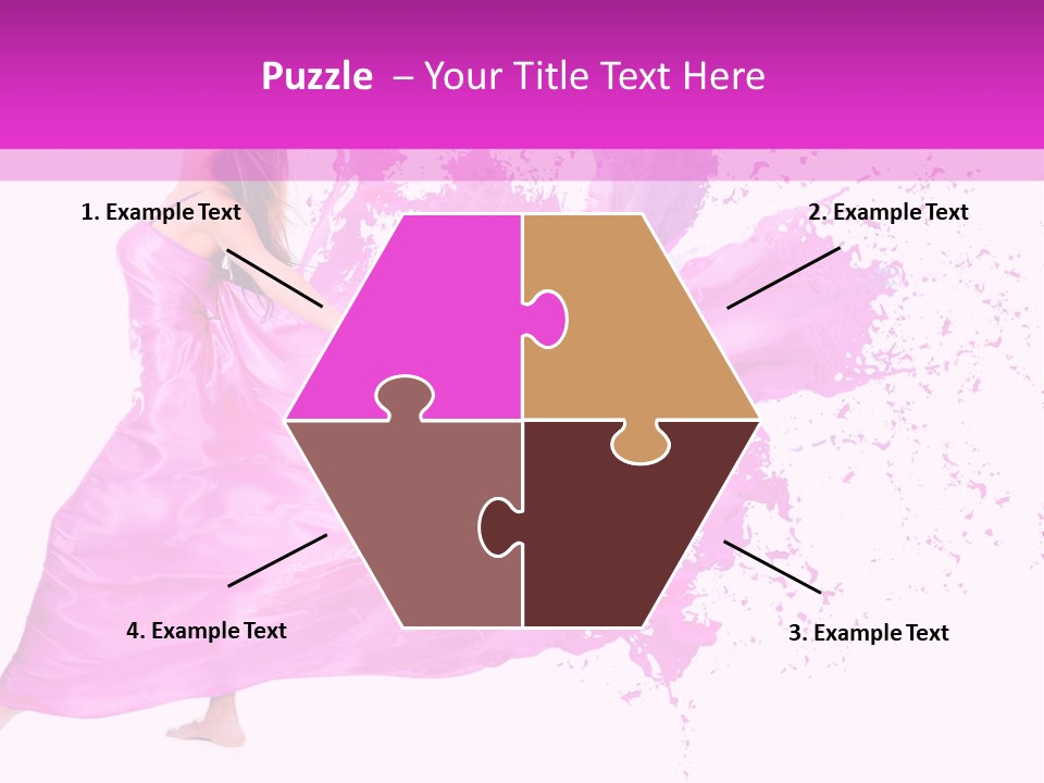 Beautiful Happy Dress PowerPoint Template