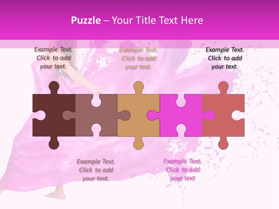 Beautiful Happy Dress PowerPoint Template