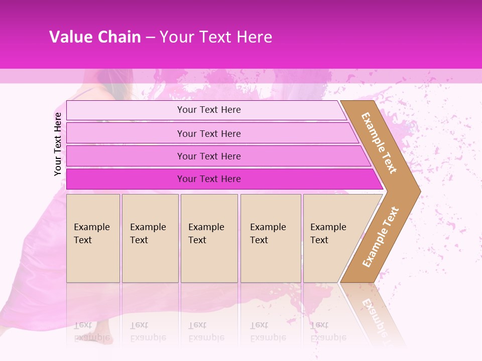 Beautiful Happy Dress PowerPoint Template