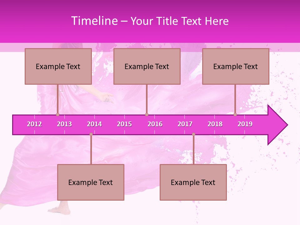 Beautiful Happy Dress PowerPoint Template