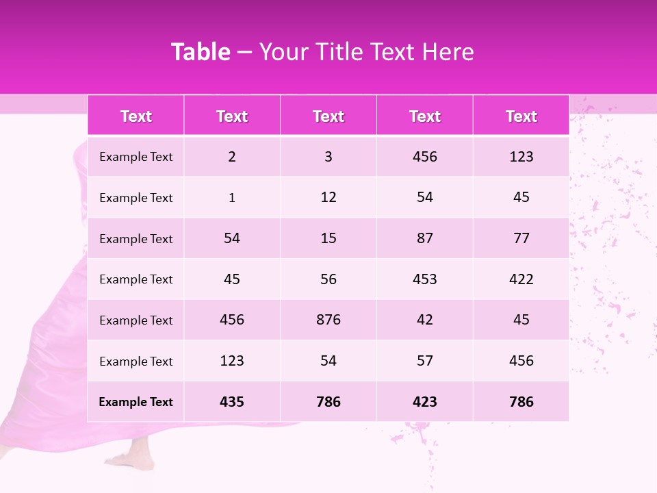 Beautiful Happy Dress PowerPoint Template