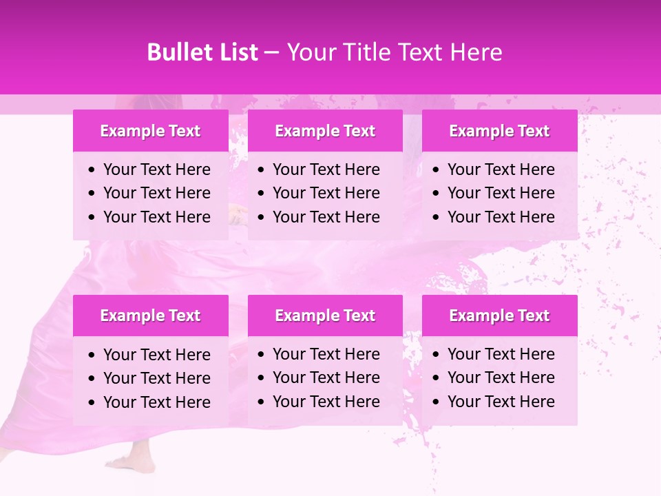 Beautiful Happy Dress PowerPoint Template