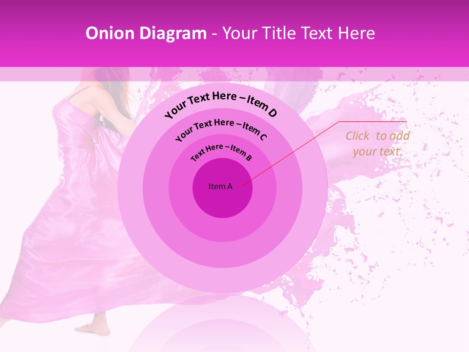 Beautiful Happy Dress PowerPoint Template