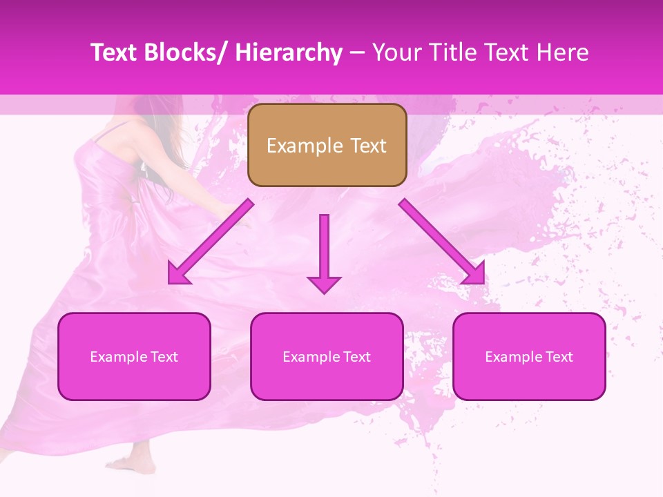 Beautiful Happy Dress PowerPoint Template