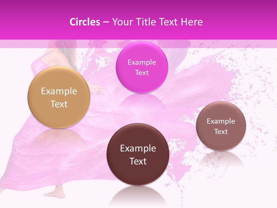 Beautiful Happy Dress PowerPoint Template