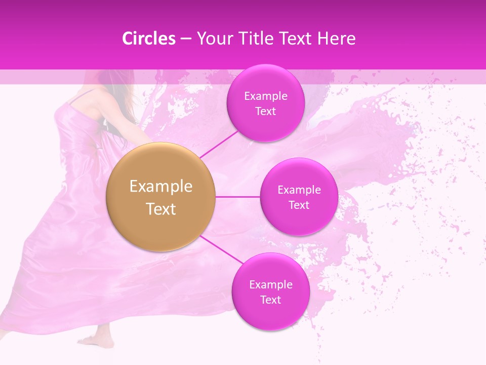 Beautiful Happy Dress PowerPoint Template